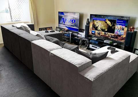 Диваны для домашнего кинотеатра, диваны Фри